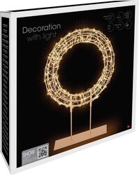 H&S RING LED OP VOETSTUK 42CM WW - afbeelding 3