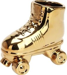 H&S Rolschaats Vaas Goud 20Cm