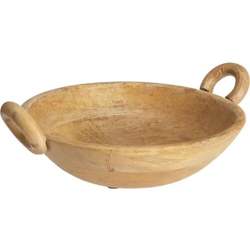 H&S Schaal 25X29Cm Hout Natur