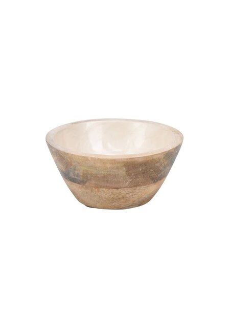 H&S Schaal Mangohout 13Cm Naturel