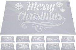 H&S Sjabloon Kerstdessin 10Ass