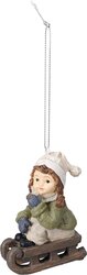 H&S SKIEEND KIND HANG DECO 5X4X8CM - afbeelding 3