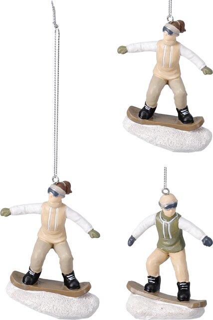 H&S SKIEER HANG DECO 2ASS DESIGN - afbeelding 1