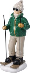 H&S SKIER FIGUUR 9X8X20CM 2ASS - afbeelding 2