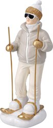 H&S SKIER FIGUUR 9X8X20CM 2ASS - afbeelding 3