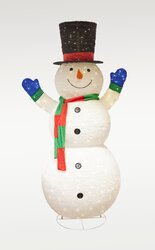 H&S SNEEUWPOP MET LED 240CM - afbeelding 3