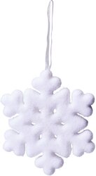 H&S SNEEUWVLOK HANGDECO 15CM 2ASS - afbeelding 4