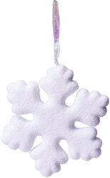 H&S SNEEUWVLOK HANGDECO 20CM 2ASS - afbeelding 3