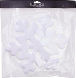 H&S SNEEUWVLOK HANGDECO 30CM 2ASS - afbeelding 2