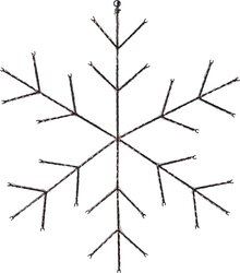H&S SNEEUWVLOK LED EWW D57CM - afbeelding 2