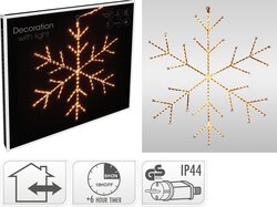H&S SNEEUWVLOK LED EWW D57CM - afbeelding 1