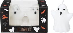 H&S Spook Kaarsjes 11Cm 2Sts Wit