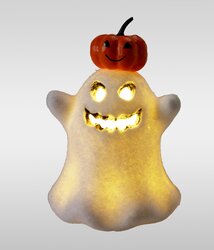 H&S SPOOK MET LED 12X11X20CM 3ASS - afbeelding 4