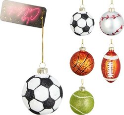 H&S Sportballen Hangdeco 6Cm 5Ass