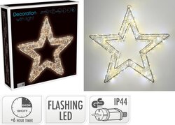 H&S STER 500LED 38CM TAUPE - afbeelding 1