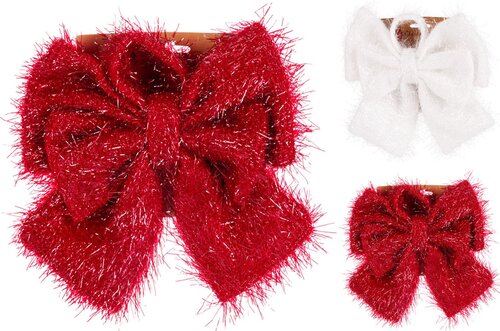 H&S Strik 23X26Cm Tinsel 2Ass Kl
