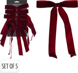 H&S STRIK 5SET 29CM BURGUNDY - afbeelding 1