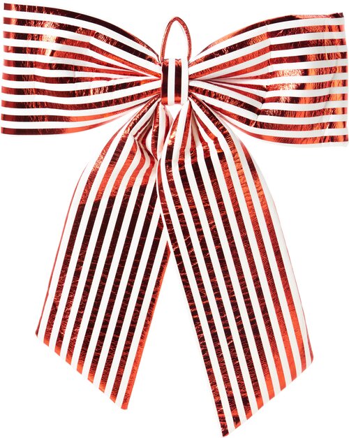 H&S STRIK 60CM ROOD WIT STREPEN