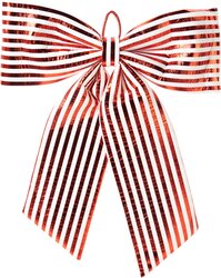 H&S STRIK 60CM ROOD WIT STREPEN