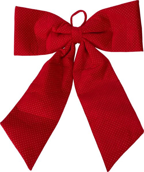 H&S STRIK 68X80CM ROOD MET STIPPEN