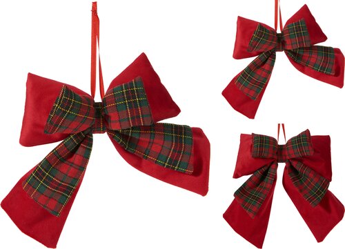H&S STRIK ROOD MET RUIT 16X22CM - afbeelding 1