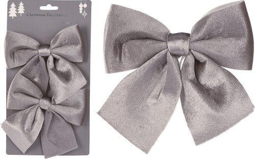 H&S Strik Velvet Set 2Sts Grijs