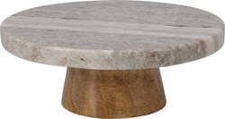 H&S TAARTPLATEAU MARMER 15CM ZAND