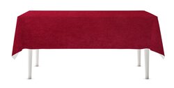 H&S TAFELKLEED 140X240CM BURGUNDY - afbeelding 2