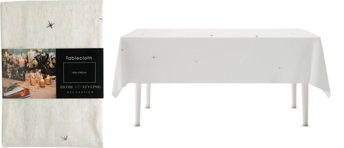 H&S TAFELKLEED 140X240CM GOUD FOIL - afbeelding 1
