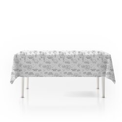 H&S TAFELKLEED KLEURBAAR 240X135CM - afbeelding 4