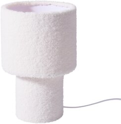 H&S TAFELLAMP 18X28CM OFF WHITE - afbeelding 2