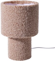 H&S TAFELLAMP 18X28CM TAUPE - afbeelding 2