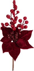 H&S TAK MET BESJES 29CM ROOD