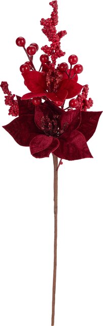 H&S TAK MET BESSEN 49CM ROOD