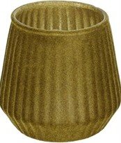 H&S Theelichthouder 11Cm L Groen