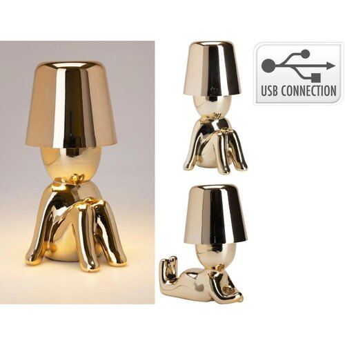 H&S Touch Led Lamp 22Cm 2Ass D
