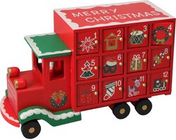 H&S TRUCK ADVENTSKALENDER 29CM 2AS - afbeelding 2