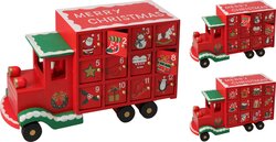 H&S TRUCK ADVENTSKALENDER 29CM 2AS - afbeelding 1