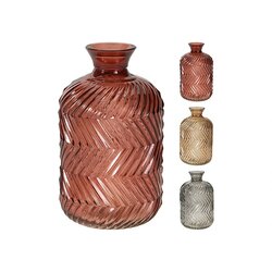 H&S Vaas Glas 12X12X20Cm