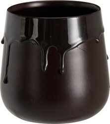 H&S VAAS GLAZUUR DRIP BRUIN 3ASS - afbeelding 3