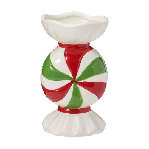 H&S Vaas Snoep Vorm 14Cm Gestreept