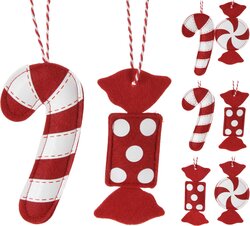 H&S Vilt Hang Deco Snoep S2 3Ass
