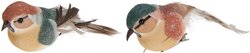 H&S VOGEL OP CLIP 125MM SET2 3ASS - afbeelding 3