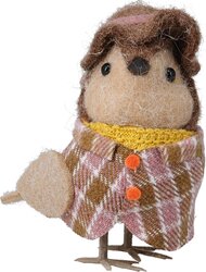 H&S VOGEL STAAND 13CM 4ASS BRUIN - afbeelding 2