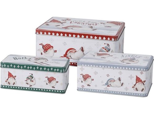 H&S Voorraadblik Set 3assorti Gnome