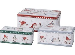 H&S Voorraadblik Set 3assorti Gnome