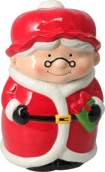 H&S VOORRAADPOT KERSTMAN 21CM 2ASS - afbeelding 3