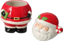 H&S VOORRAADPOT KERSTMAN 21CM 2ASS - afbeelding 2