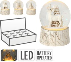 H&S Waterbal Met Dier 65Mm Led