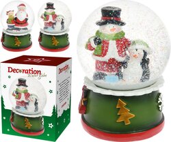 H&S Waterbal Met Kerstfiguur 100Mm